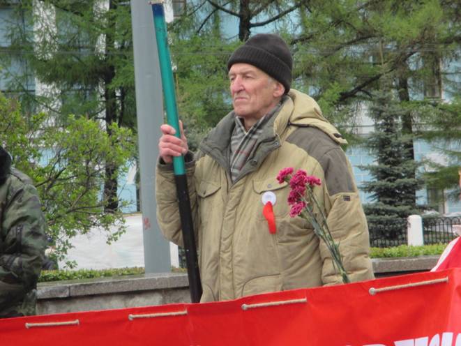 Фото: А.Н.Климов на митинге